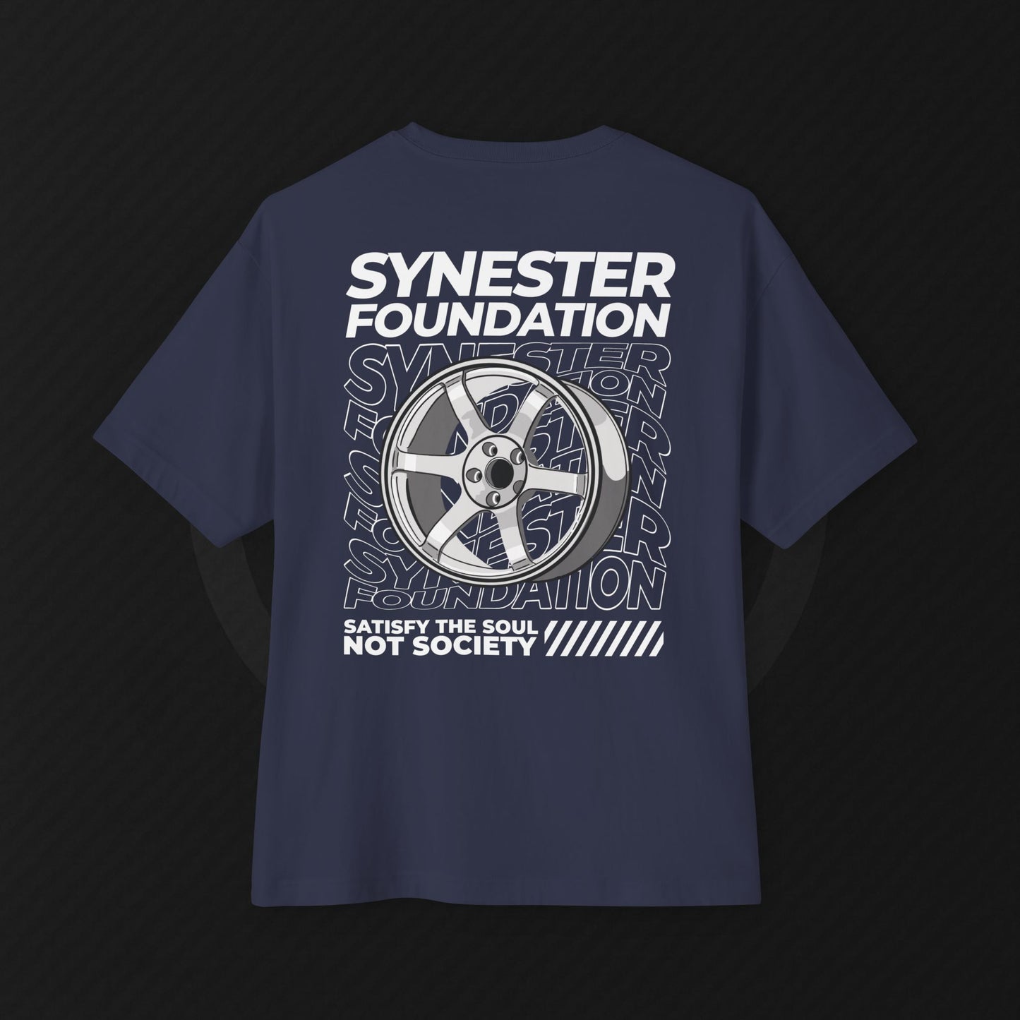 "STS" Oversized Tee – Satisfy The Soul, Not Society