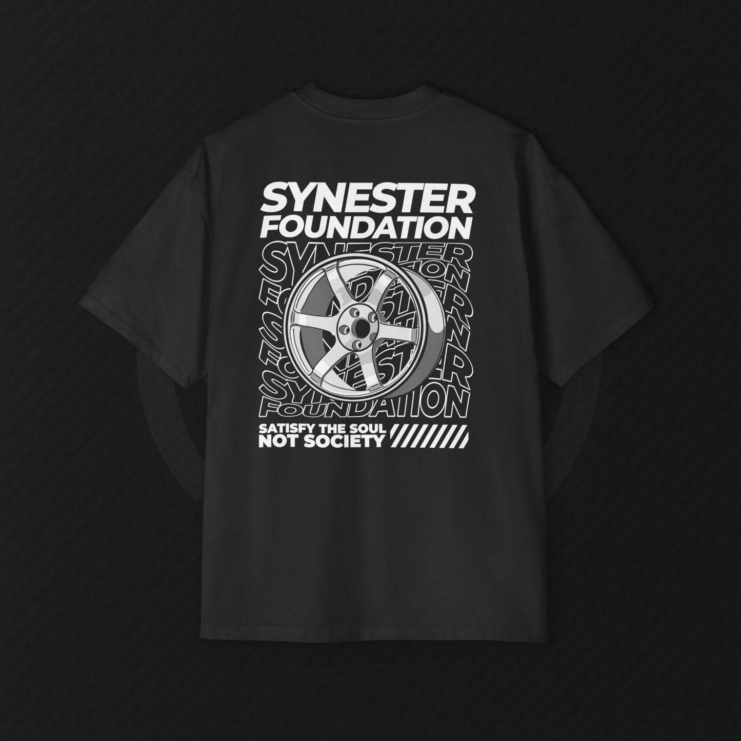 "STS" Oversized Tee – Satisfy The Soul, Not Society