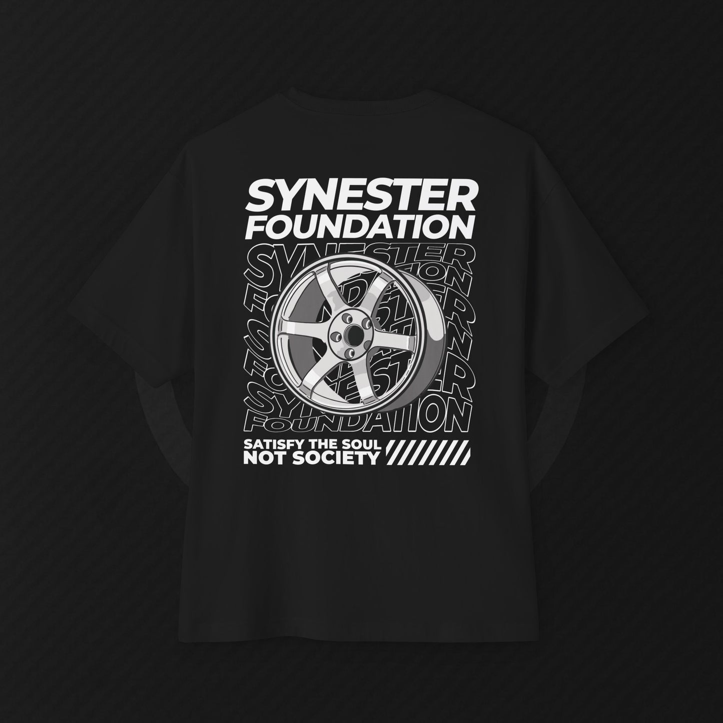 "STS" Oversized Tee – Satisfy The Soul, Not Society