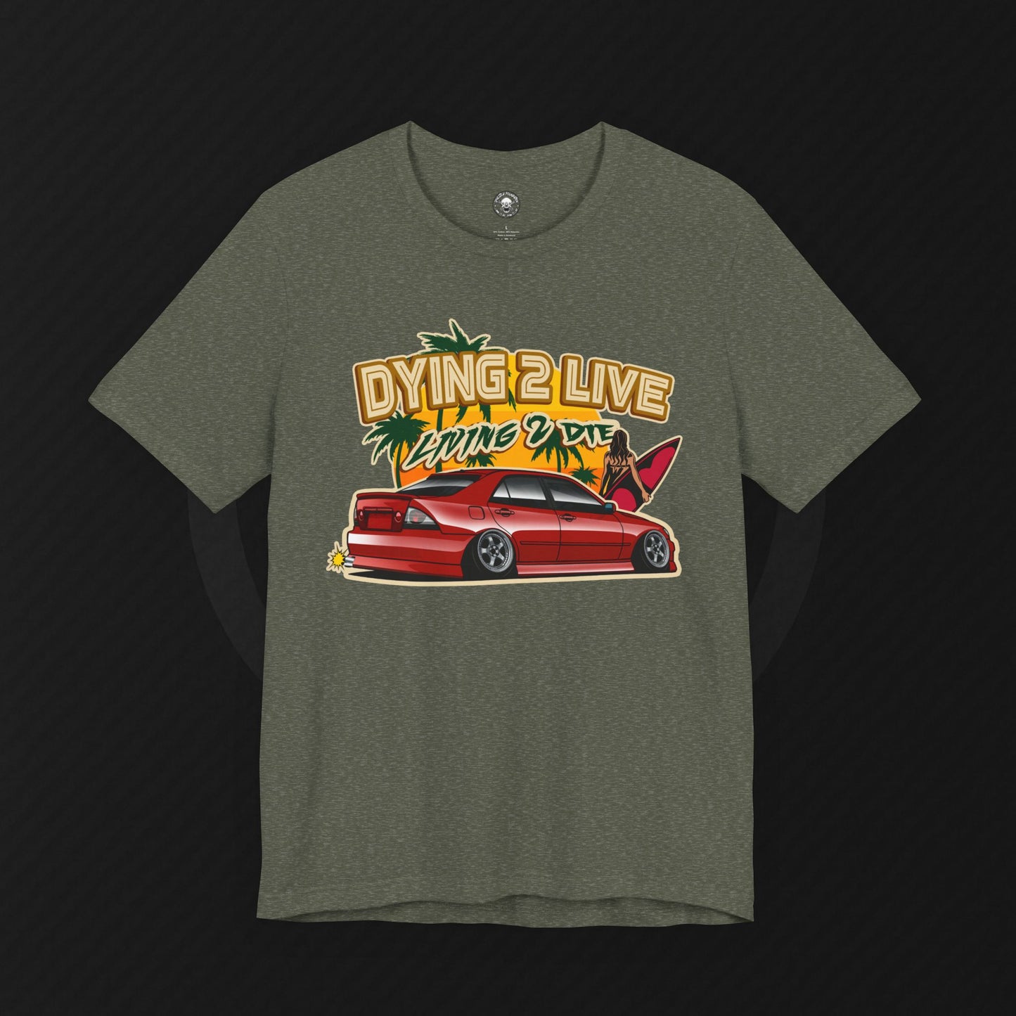 "Dying 2 Live" Tee – IS300/Altezza Sunset Series