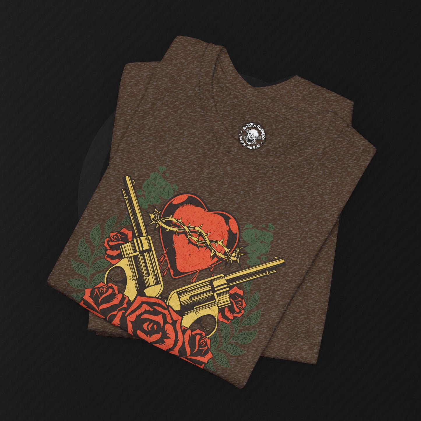"Gunz & Roses" Tee – Synester Foundation | Dying to Live Collection