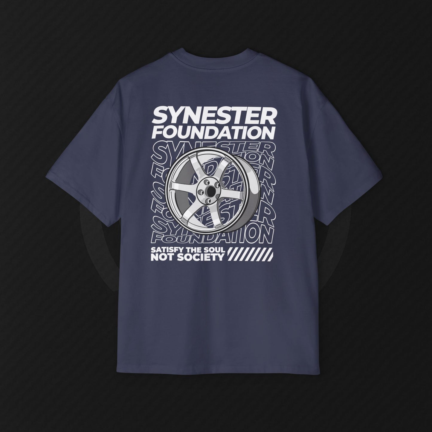 "STS" Oversized Tee – Satisfy The Soul, Not Society