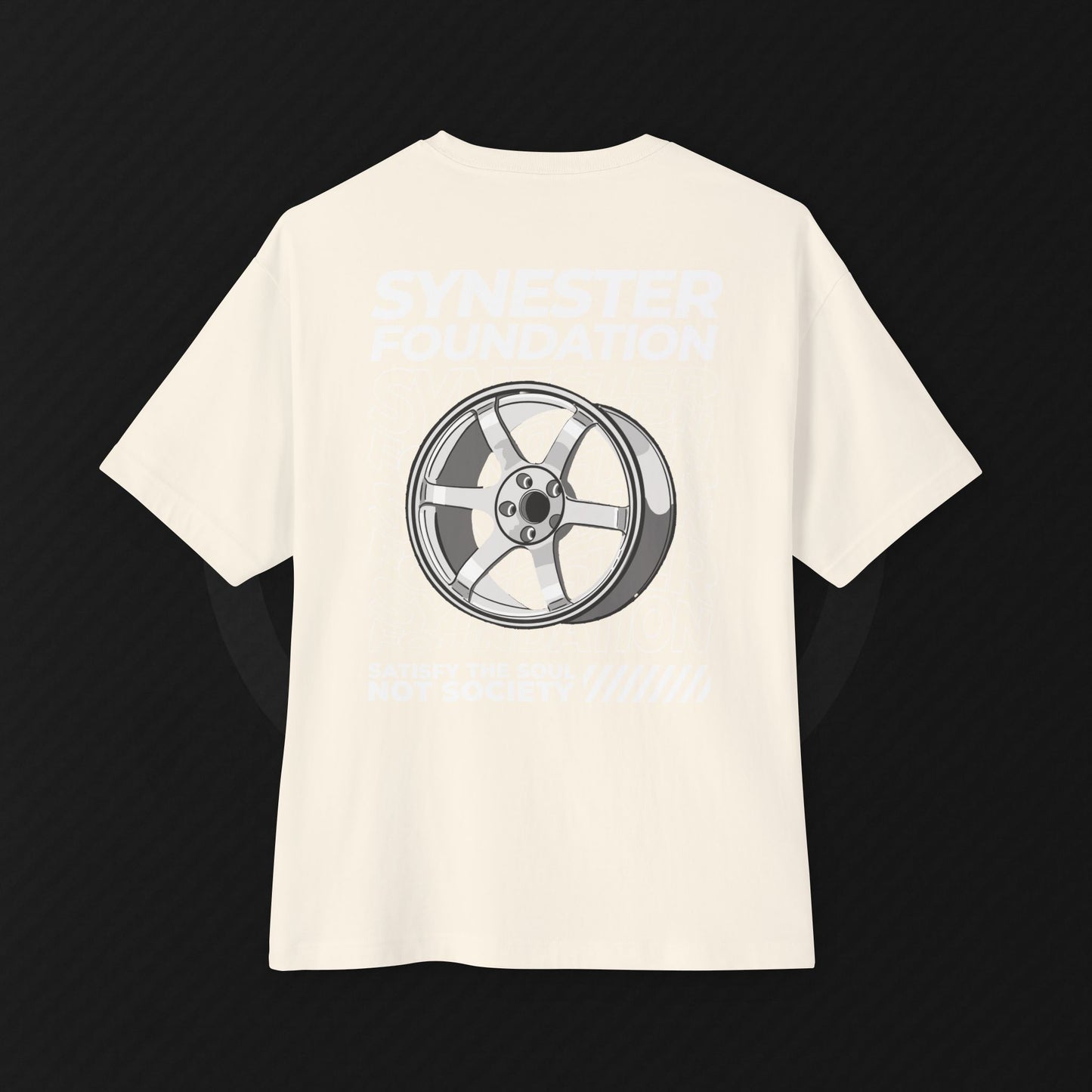 "STS" Oversized Tee – Satisfy The Soul, Not Society