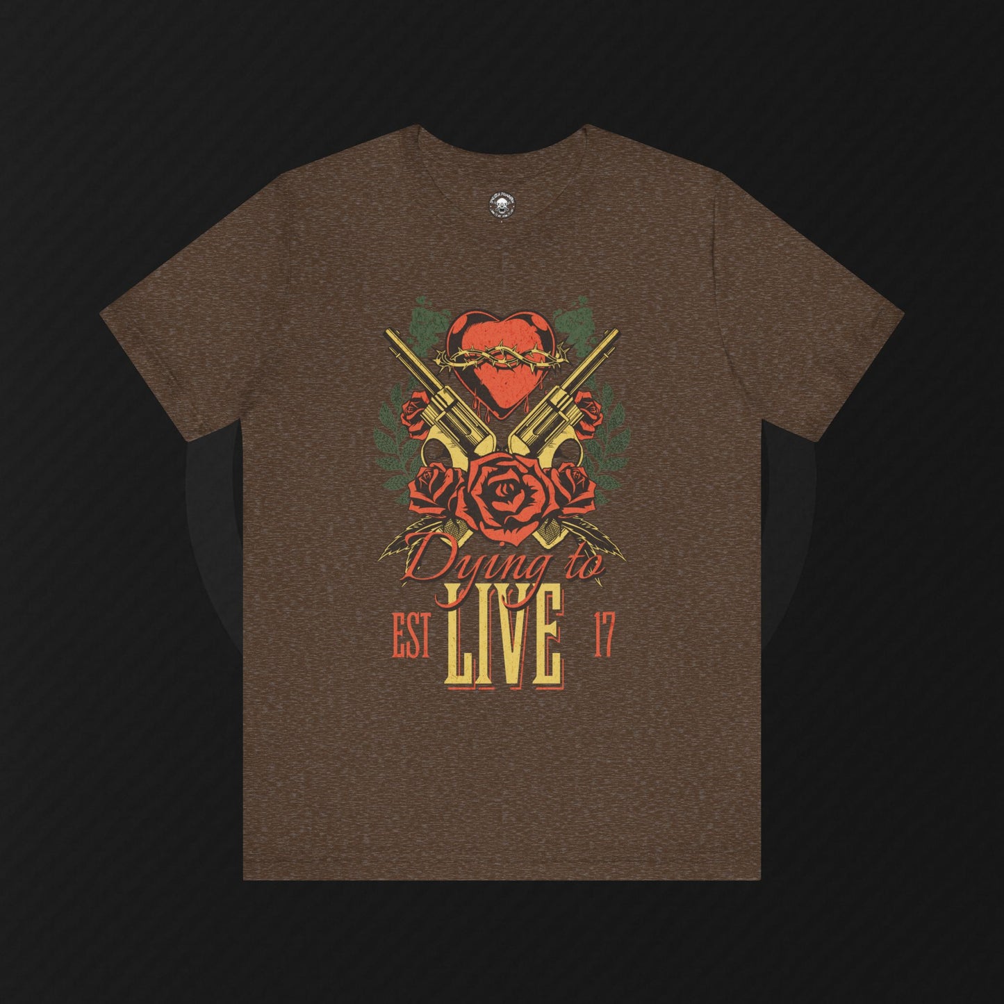 "Gunz & Roses" Tee – Synester Foundation | Dying to Live Collection