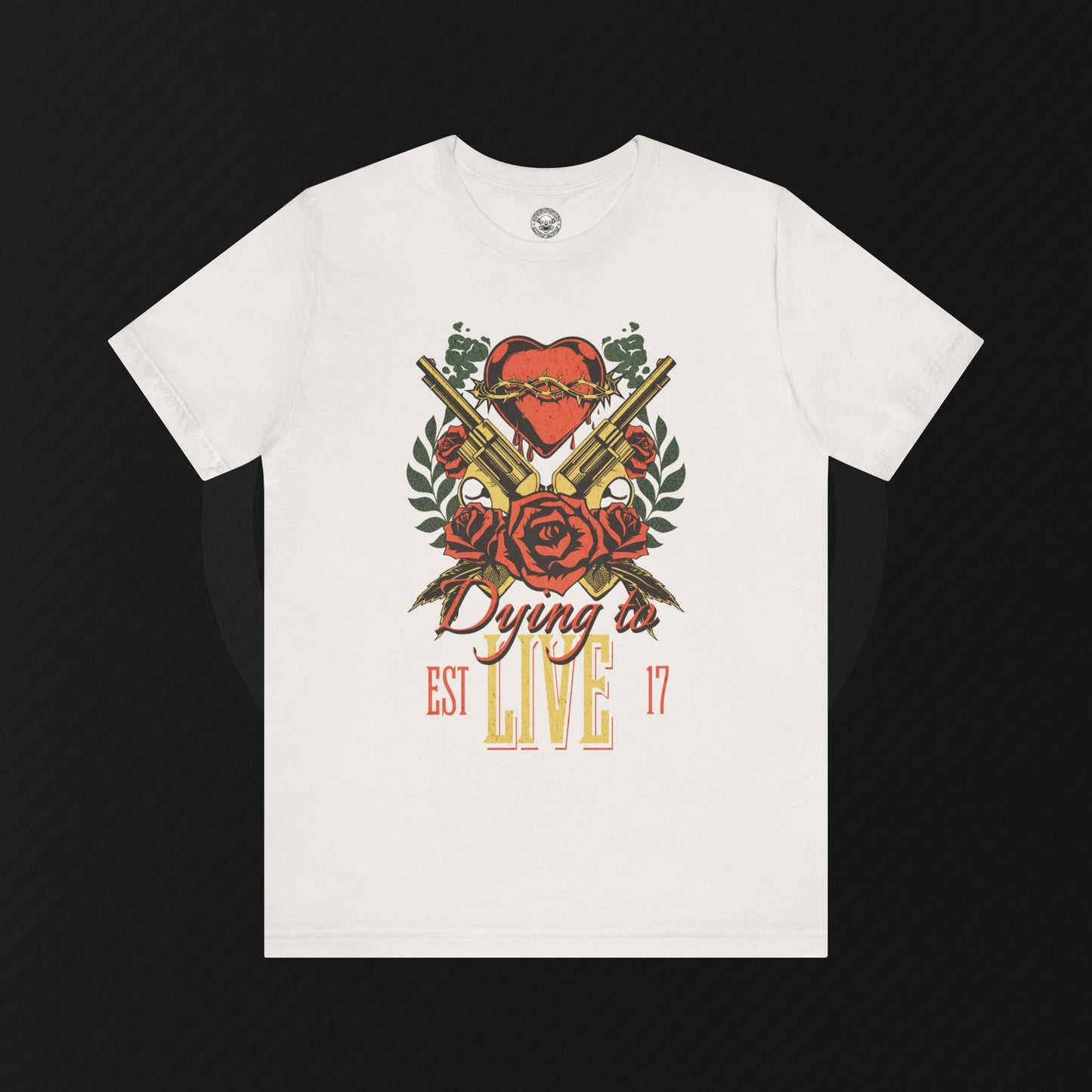 "Gunz & Roses" Tee – Synester Foundation | Dying to Live Collection
