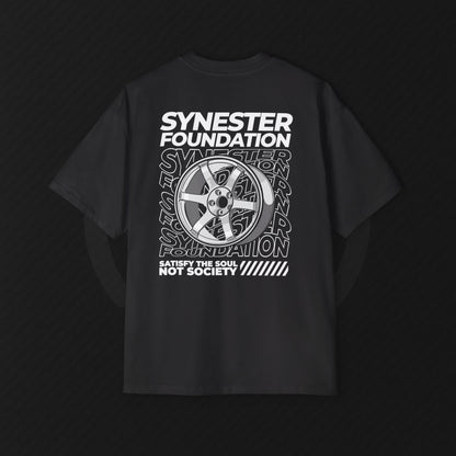 "STS" Oversized Tee – Satisfy The Soul, Not Society