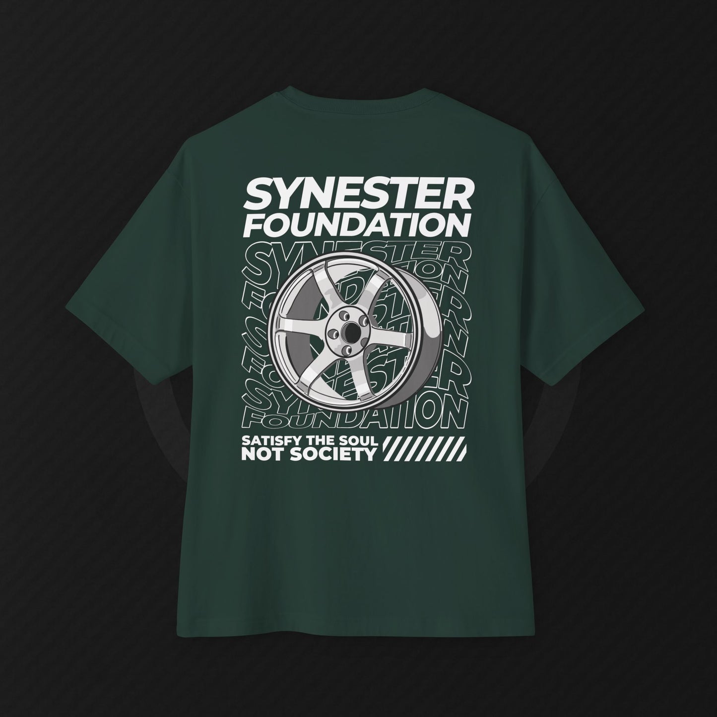 "STS" Oversized Tee – Satisfy The Soul, Not Society