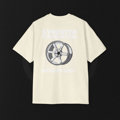 "STS" Oversized Tee – Satisfy The Soul, Not Society