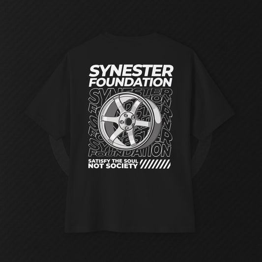 "STS" Oversized Tee – Satisfy The Soul, Not Society