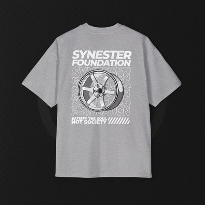 "STS" Oversized Tee – Satisfy The Soul, Not Society