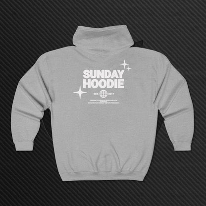 "This Is My Sunday Jacket" Full Zip Sweatshirt