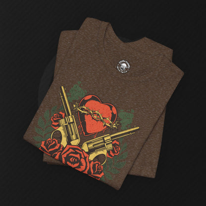 "Gunz & Roses" Tee – Synester Foundation | Dying to Live Collection