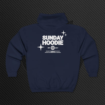 "This Is My Sunday Jacket" Full Zip Sweatshirt