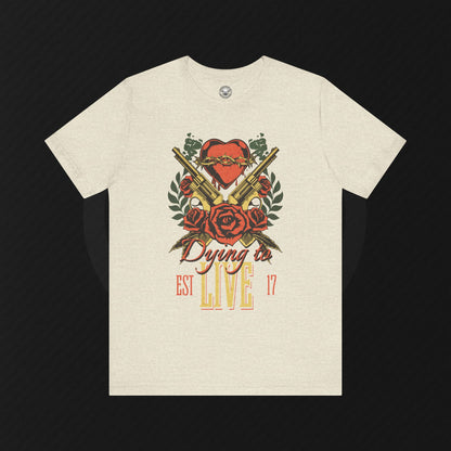 "Gunz & Roses" Tee – Synester Foundation | Dying to Live Collection