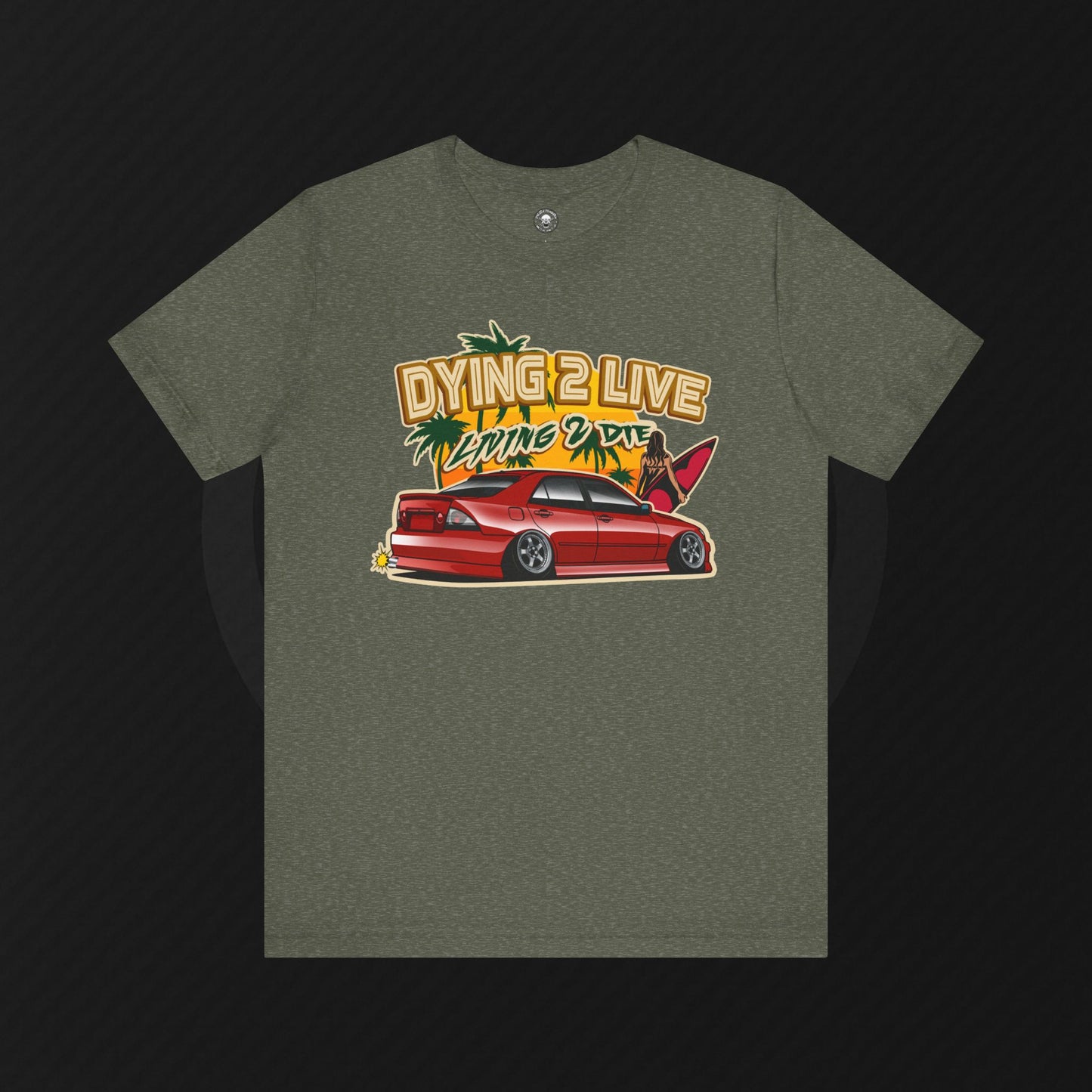"Dying 2 Live" Tee – IS300/Altezza Sunset Series