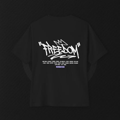 "Freedom" Oversized Tee