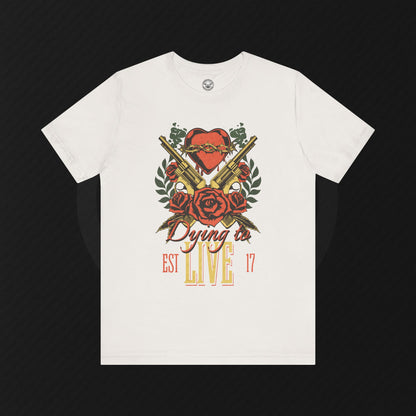 "Gunz & Roses" Tee – Synester Foundation | Dying to Live Collection