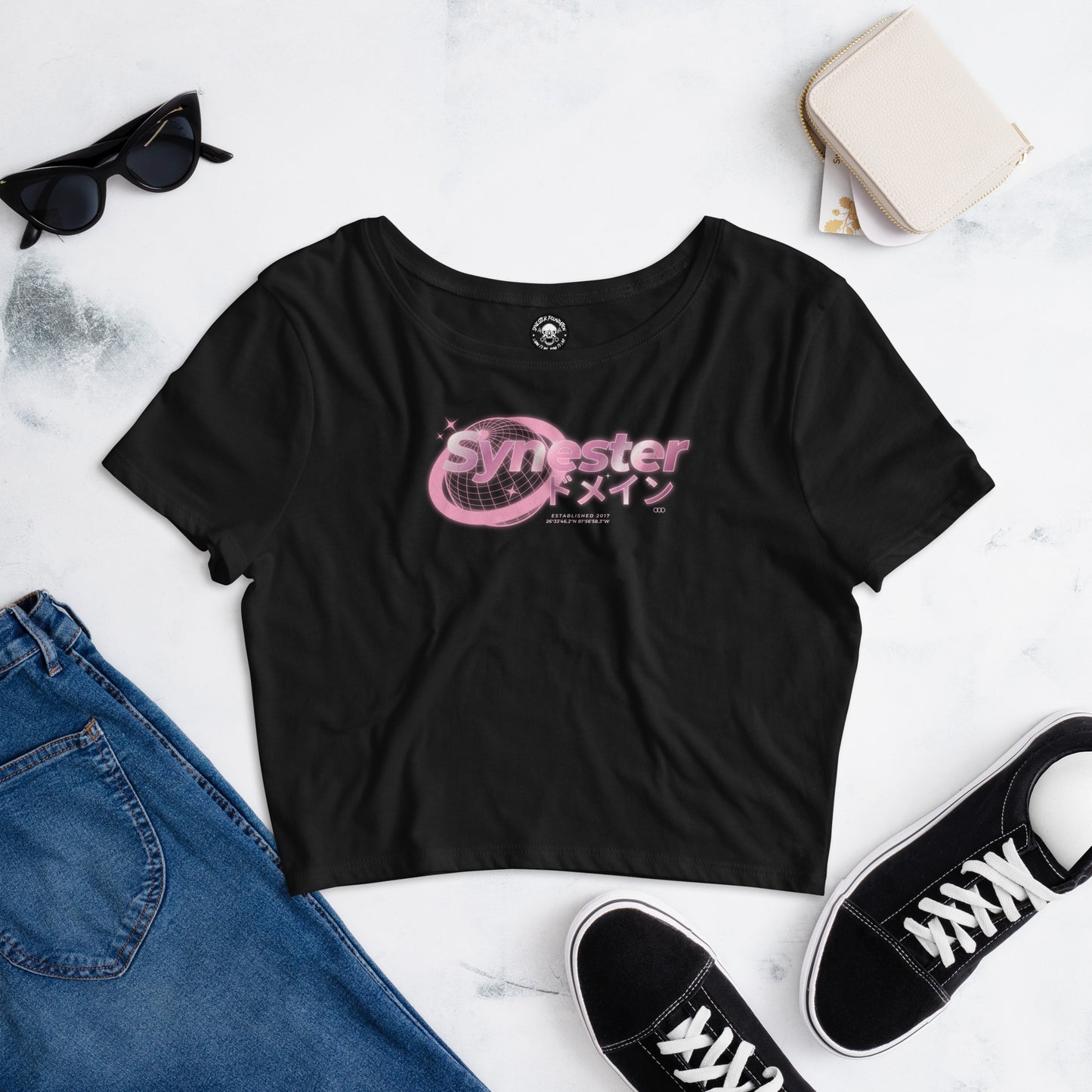 "Cosmic Queen" Women’s Crop Top